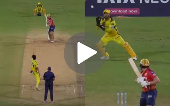 [Watch] 'Bowler' Shivam Dube Arrives In IPL 2024 As MS Dhoni's Regulation Catch End Bairstow's Stay
